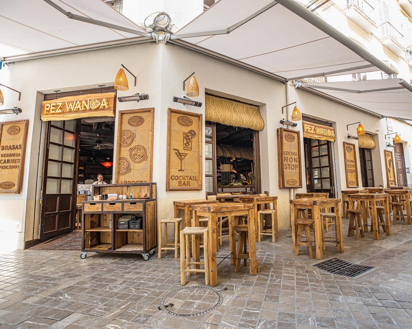 Pez Wanda, Málaga