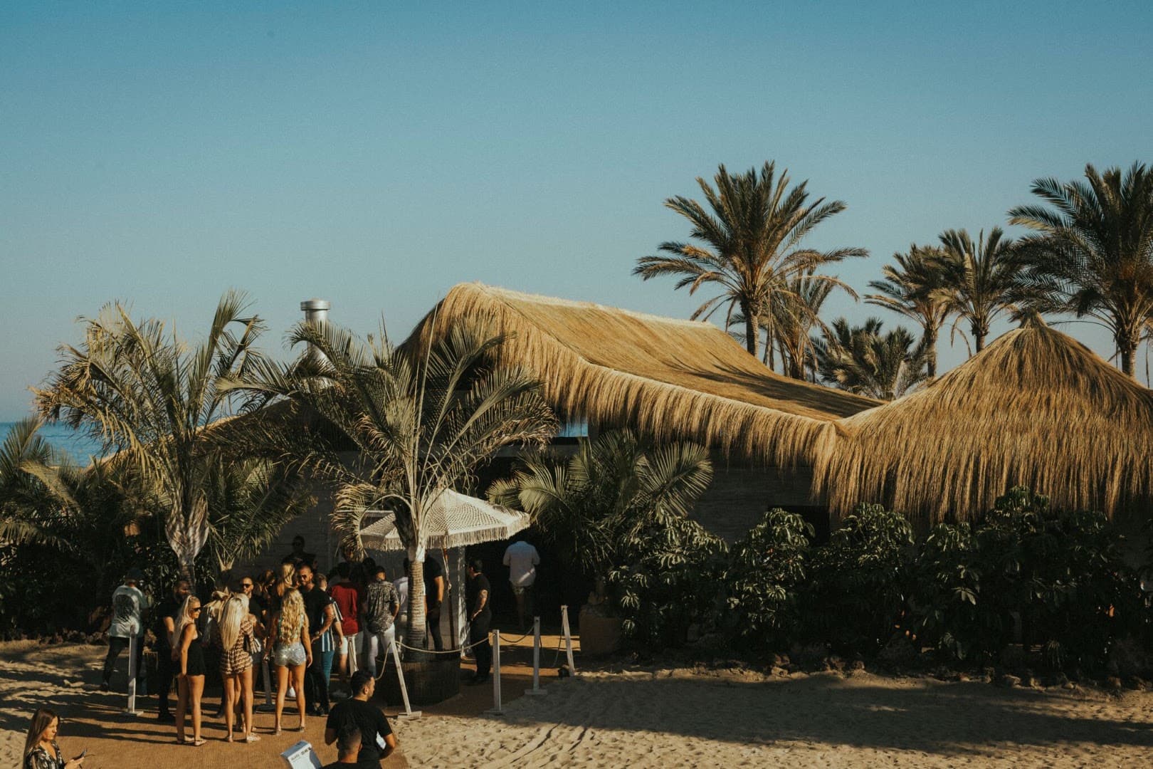 Playa Padre: Beach club & restaurant, Málaga