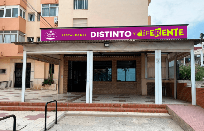 RESTAURANTE DISTINTO Y DIFERENTE, Málaga