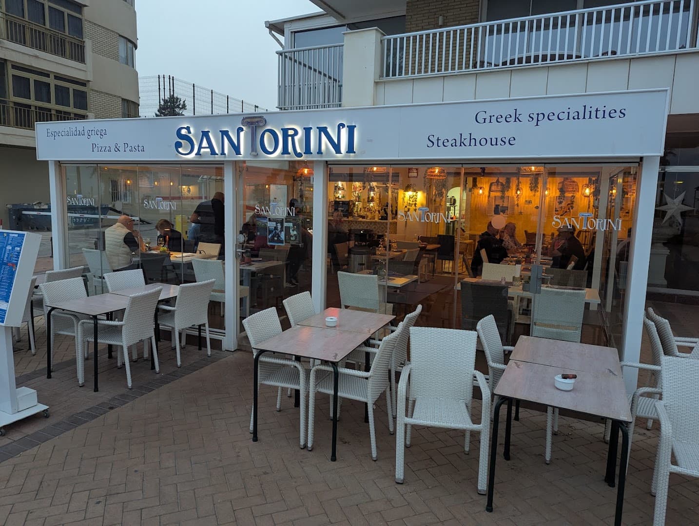 Restaurante Santorini, Málaga